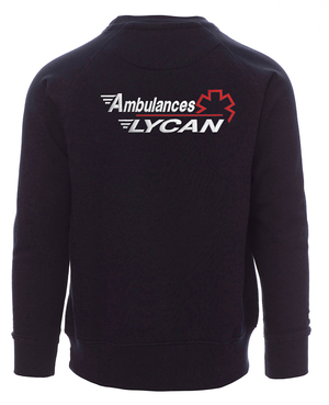 SWEAT AMBULANCIER DUO BROSSE COL ROND